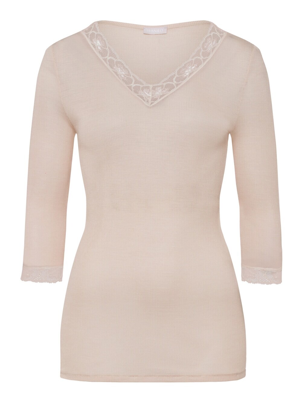 

Майка Hanro Woolen Lace, нюд