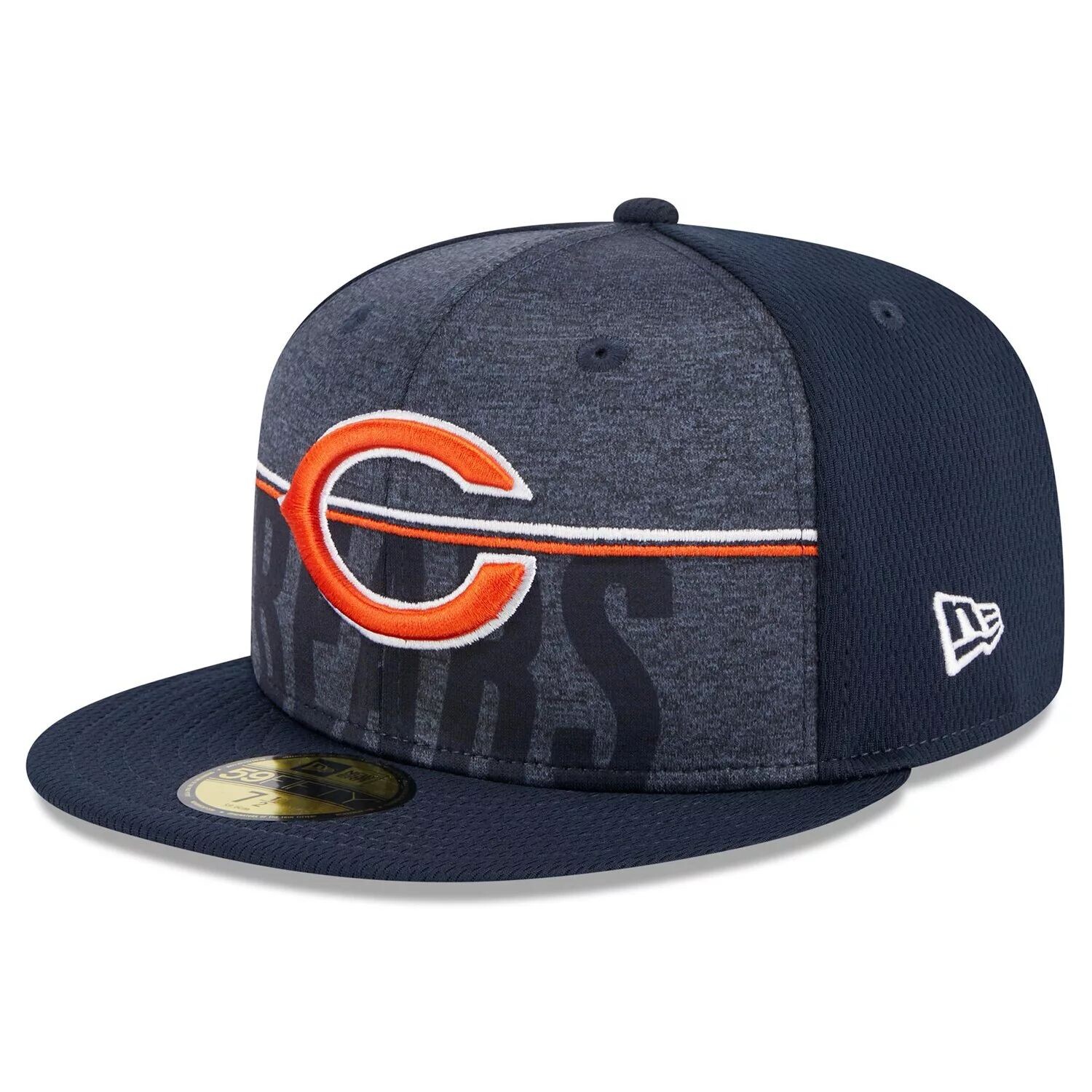 

Мужская кепка New Era Navy Chicago Bears 2023 с основным логотипом тренировочного лагеря НФЛ 59FIFTY