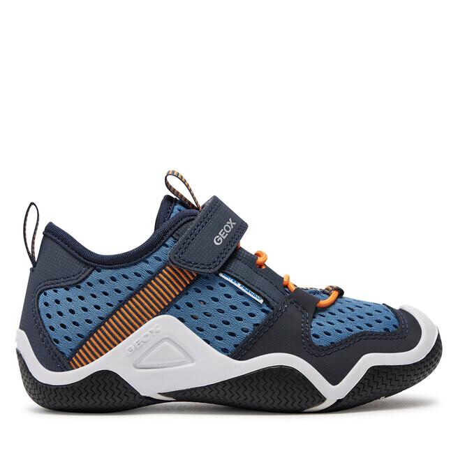 

Кроссовки Geox Jr Wader J3530A 01450 CA4F4 S Lt Jeans/Navy, розовый
