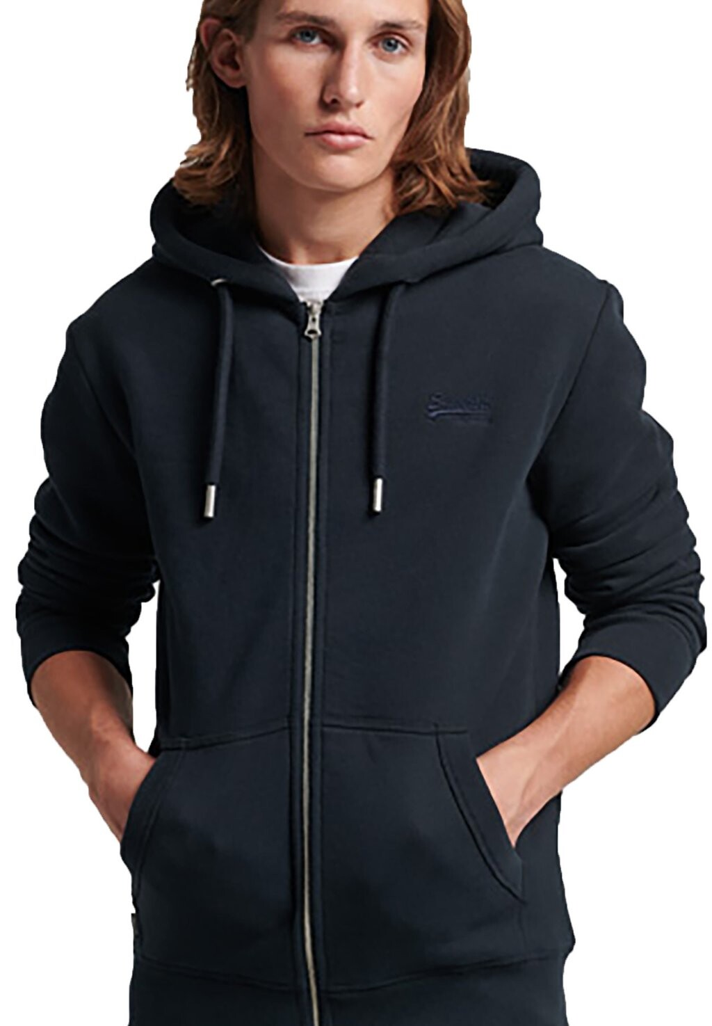 

Толстовка на молнии Superdry, Черный