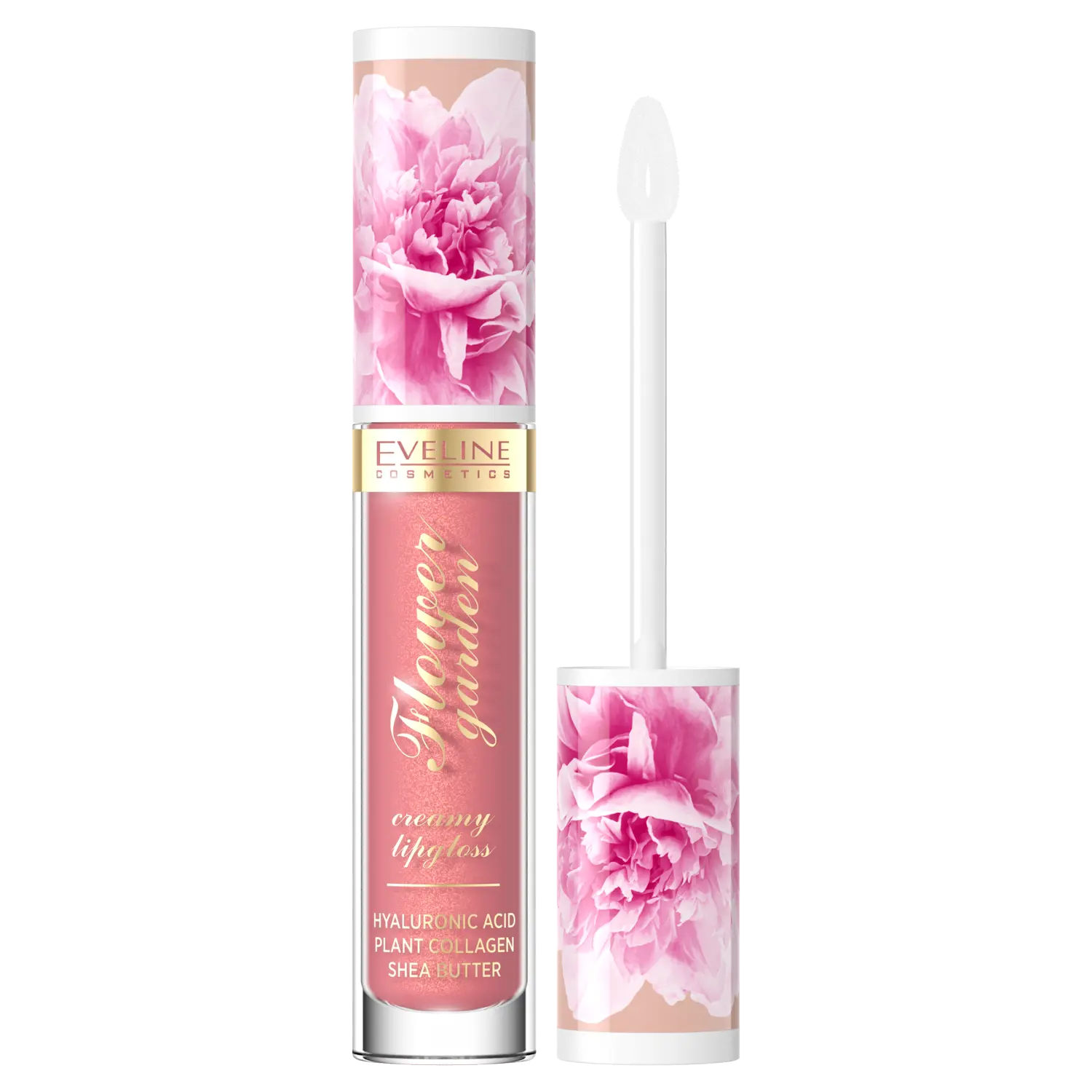 

Крем-блеск для губ 02 Eveline Cosmetics Flower Garden, 4,5 мл