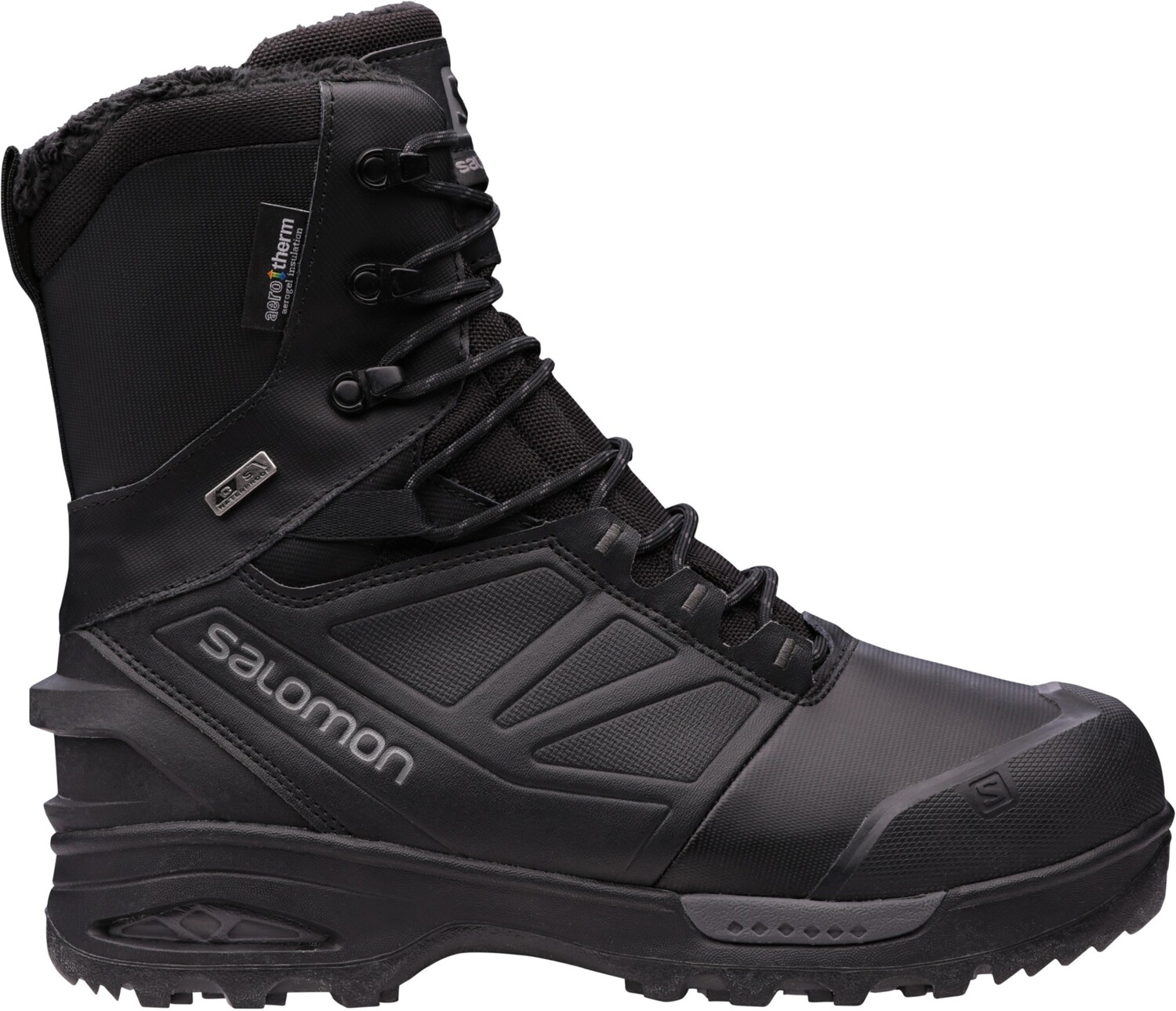 

Зимние походные ботинки Toundra Pro CSWP — мужские Salomon, черный