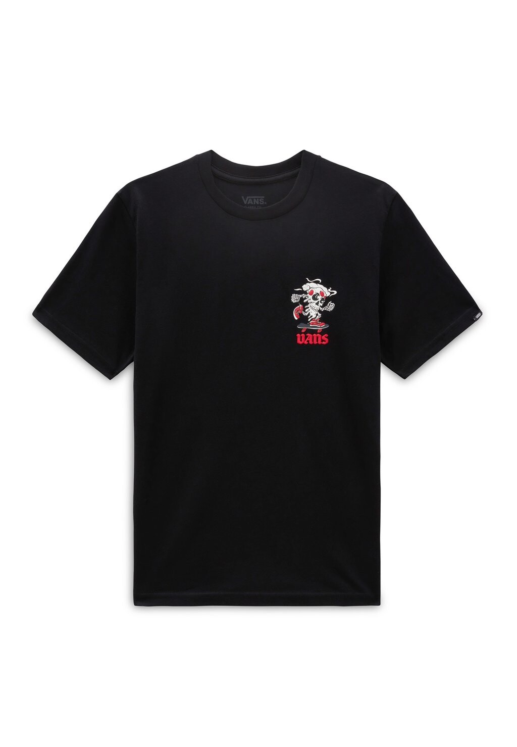 

Футболка с принтом PIZZA SKULL Vans, цвет black