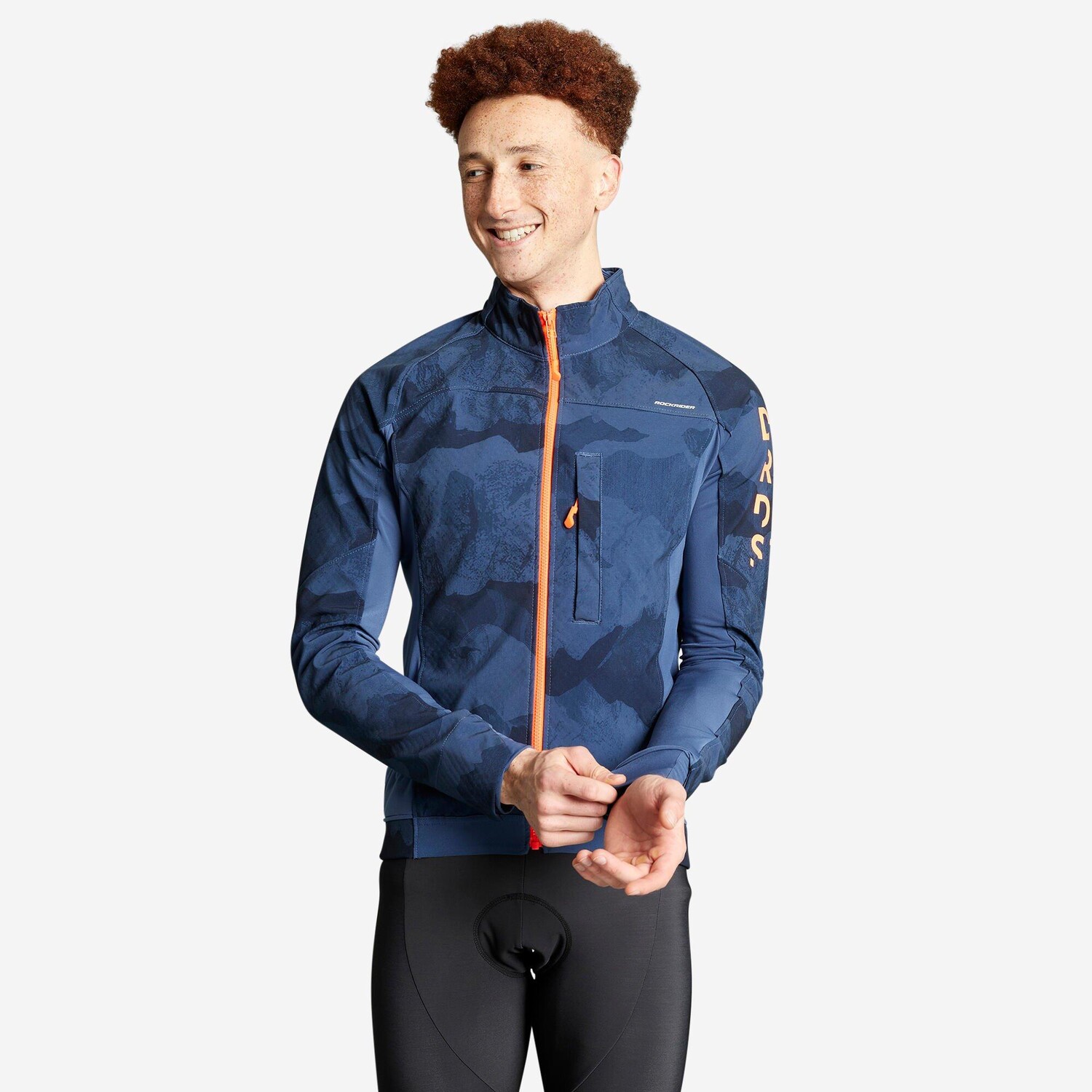 

Зимняя куртка Decathlon для горного велосипеда St 500 Rockrider, мультиколор