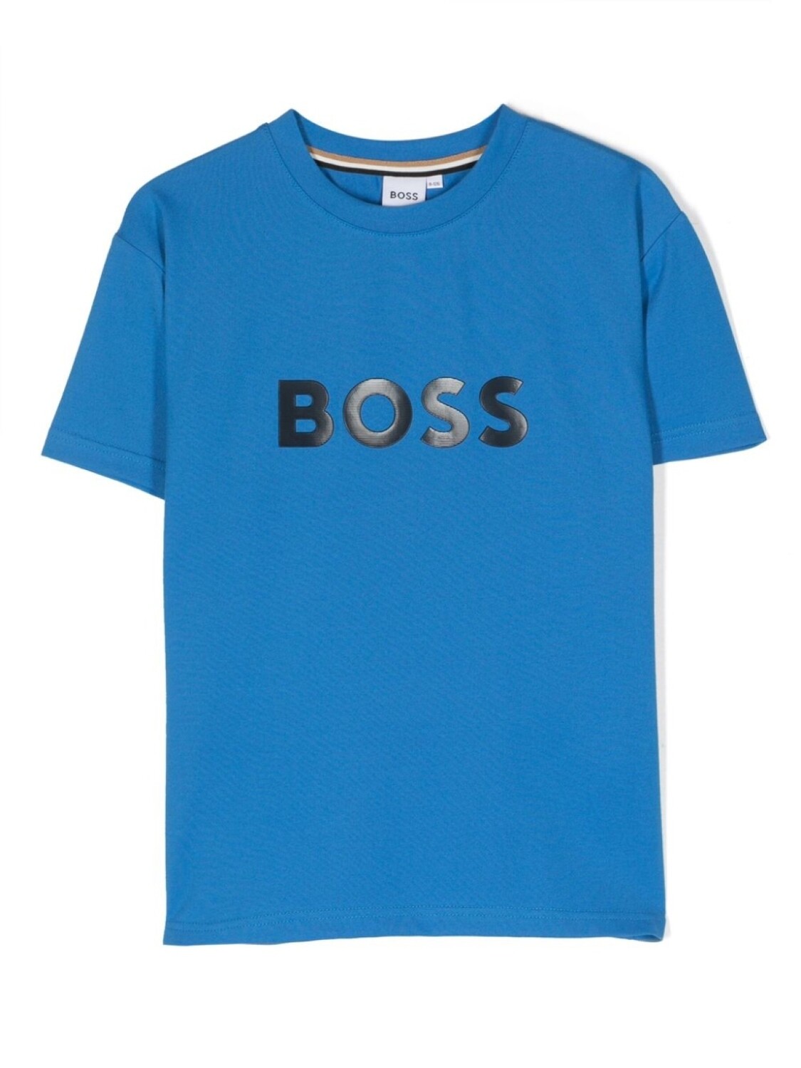 

BOSS Kidswear футболка с логотипом, синий