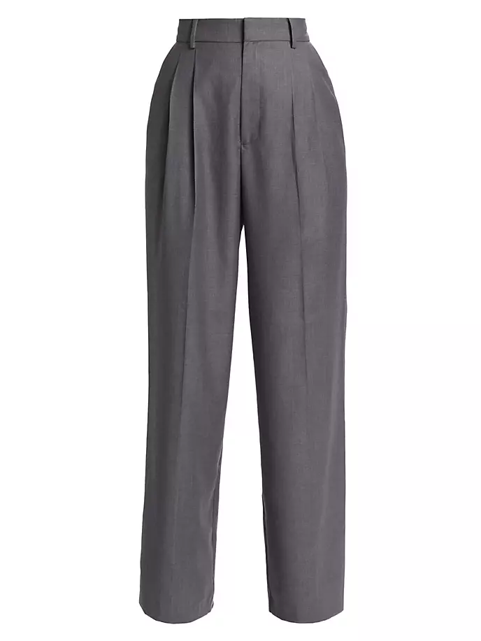 

Широкие брюки Wilson Wayf, цвет charcoal