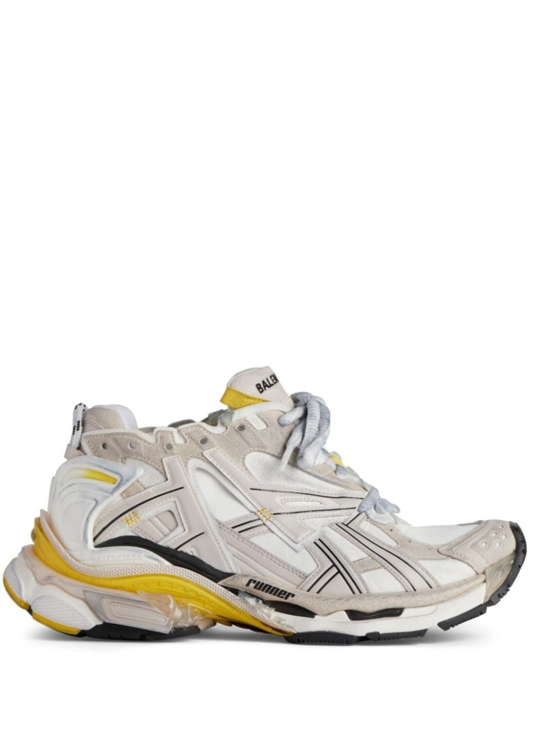 

Кроссовки Balenciaga Runner, желтый/мультиколор