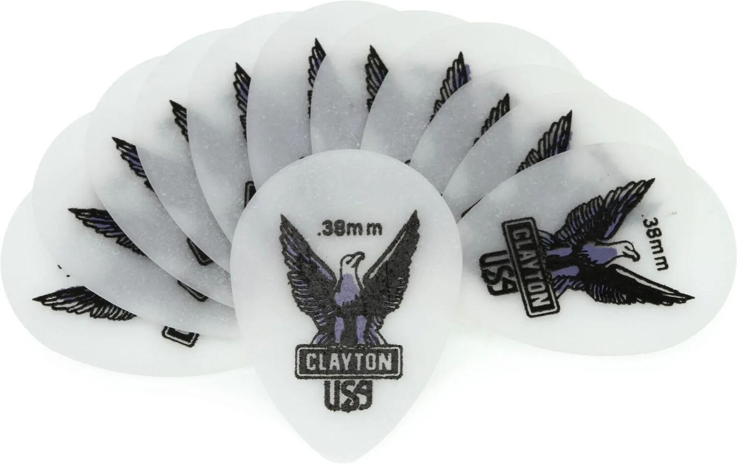 

Clayton Acetal Small Teardrop, 12 шт., 0,38 мм