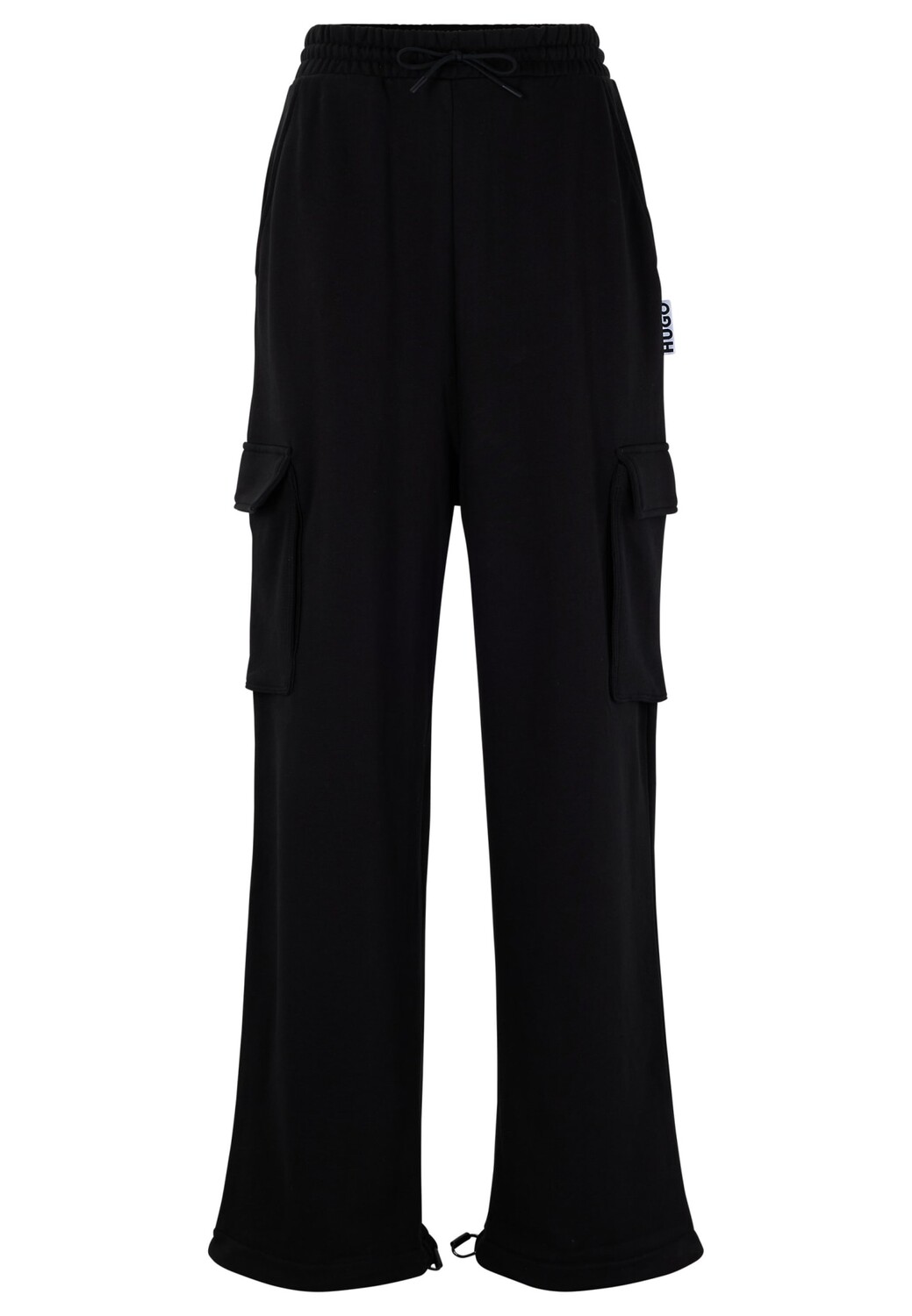 

Брюки HUGO NALEVA Relaxed Fit, черный
