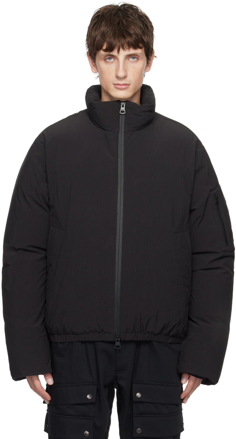 

Черный пуховик EKD Burberry