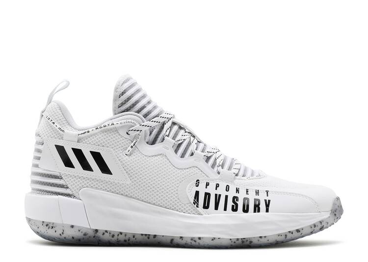

Кроссовки Adidas DAME 7 EXTPLY 'OPPONENT ADVISORY - WHITE', белый