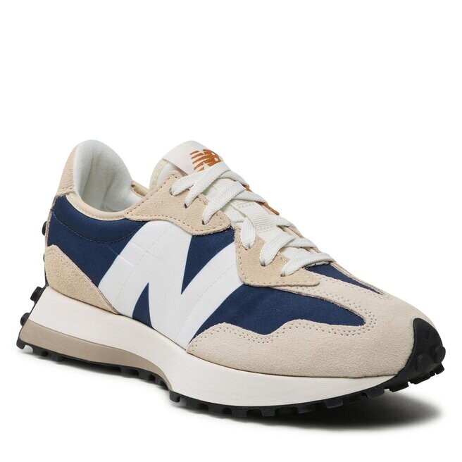 

Кроссовки New Balance, бежевый/темно-синий