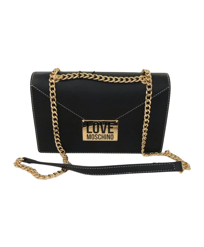 

Сумка на плечо из искусственной кожи с цепочкой Love Moschino, черный