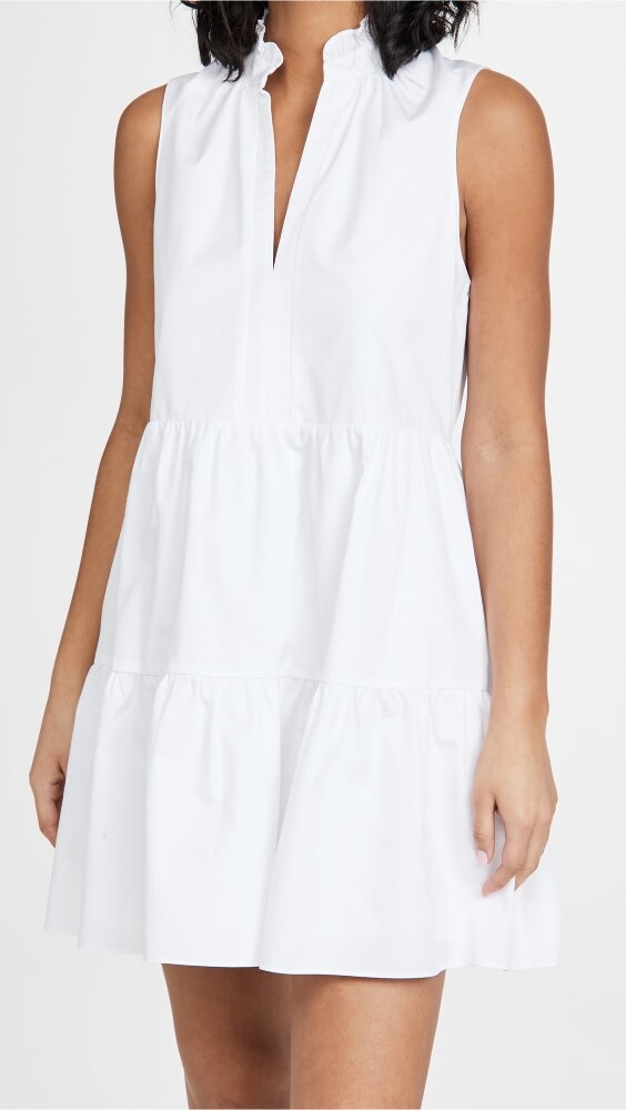 

Платье Amanda Uprichard Sleeveless Saffron, белый