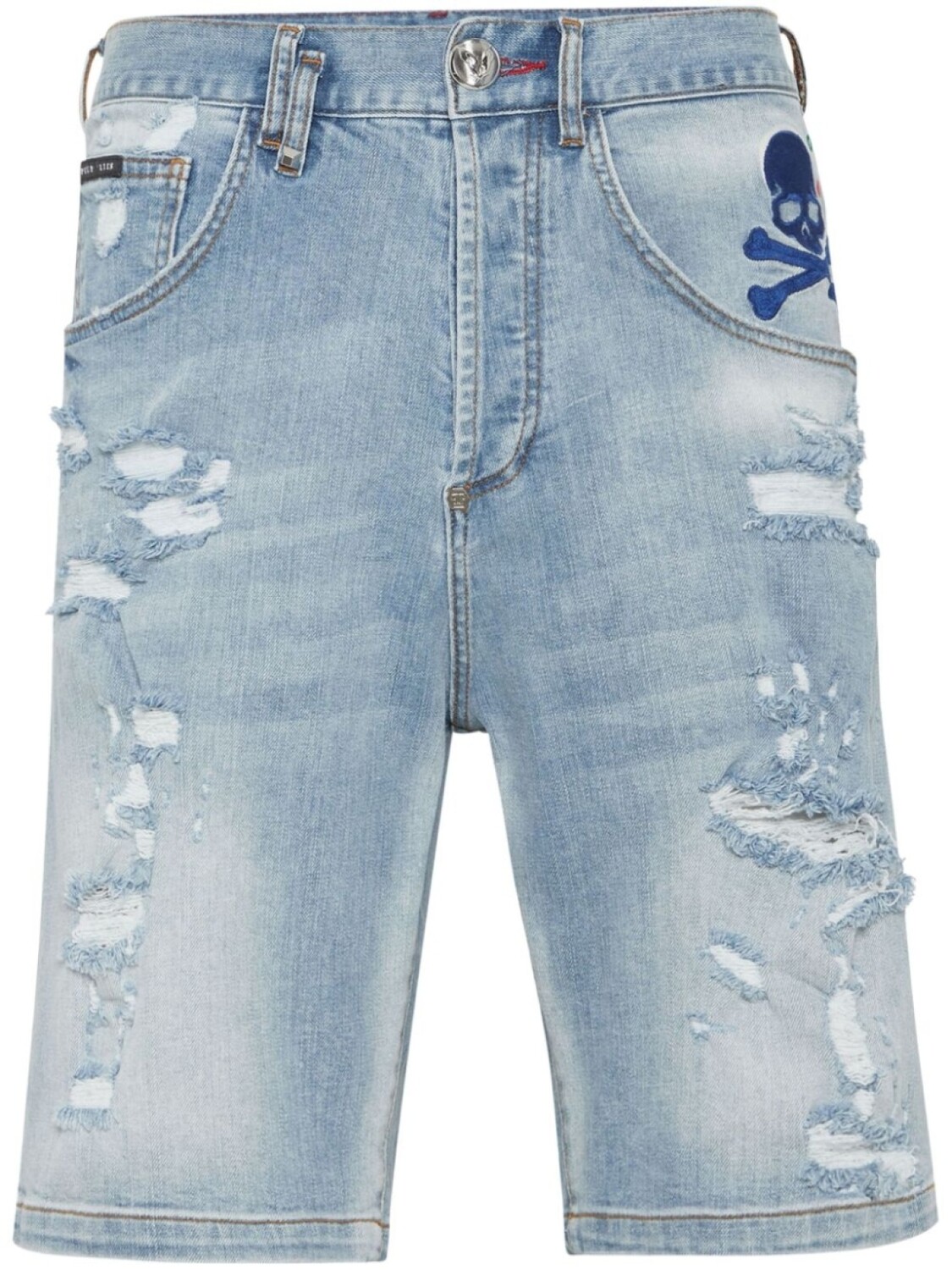 

Philipp Plein джинсовые шорты Formentera, синий