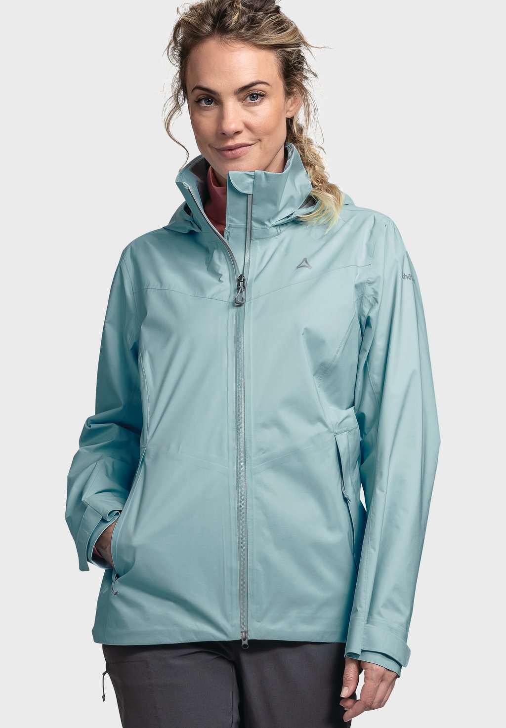 Дождевик/водоотталкивающая куртка AIPLSPITZ Schöffel, цвет blau фото