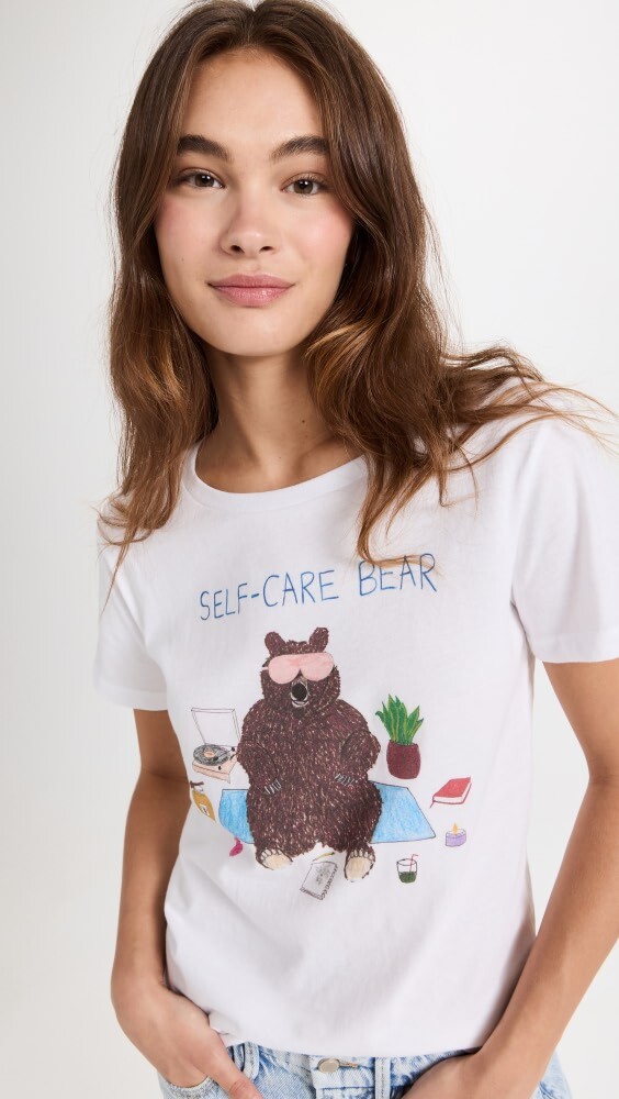 

Футболка Unfortunate Portrait Self Care Bear, белый
