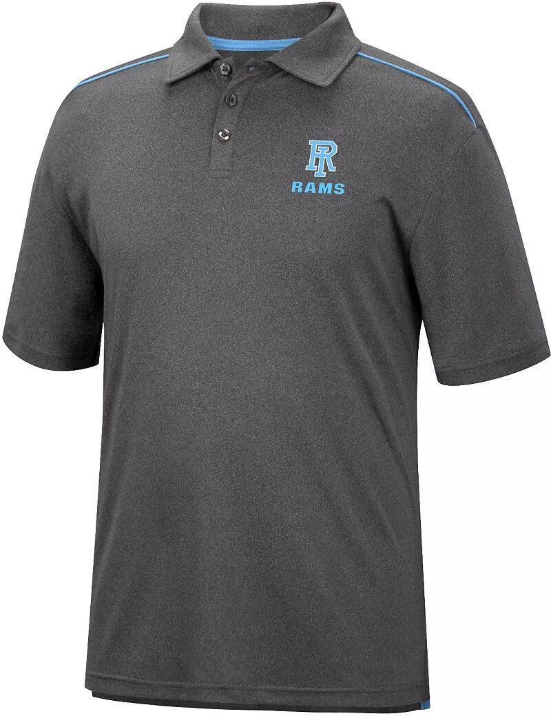 Colosseum Мужская темно-серая футболка-поло Rhode Island Rams Heather