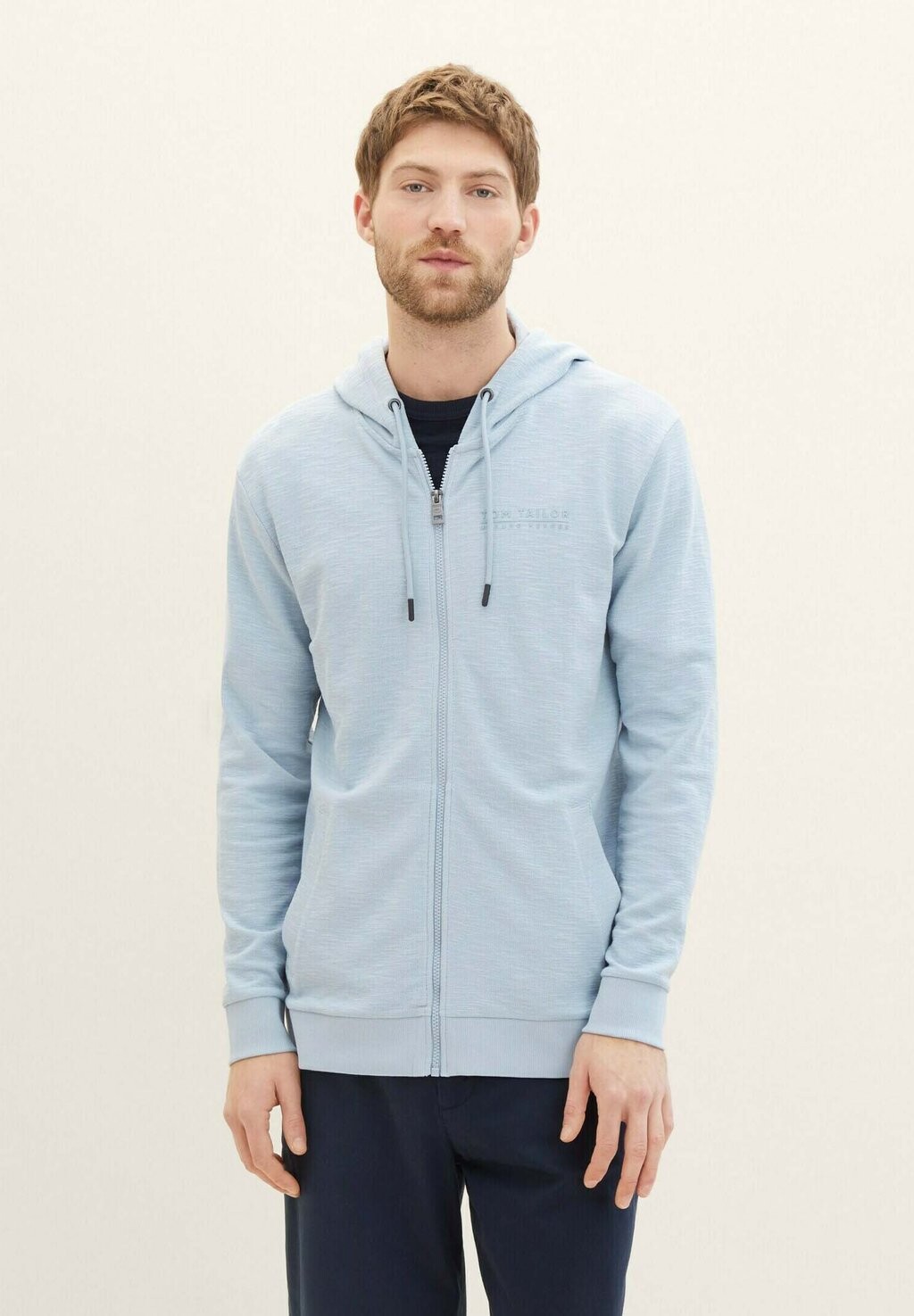 

Толстовка STRUKTUR TOM TAILOR, цвет foggy blue