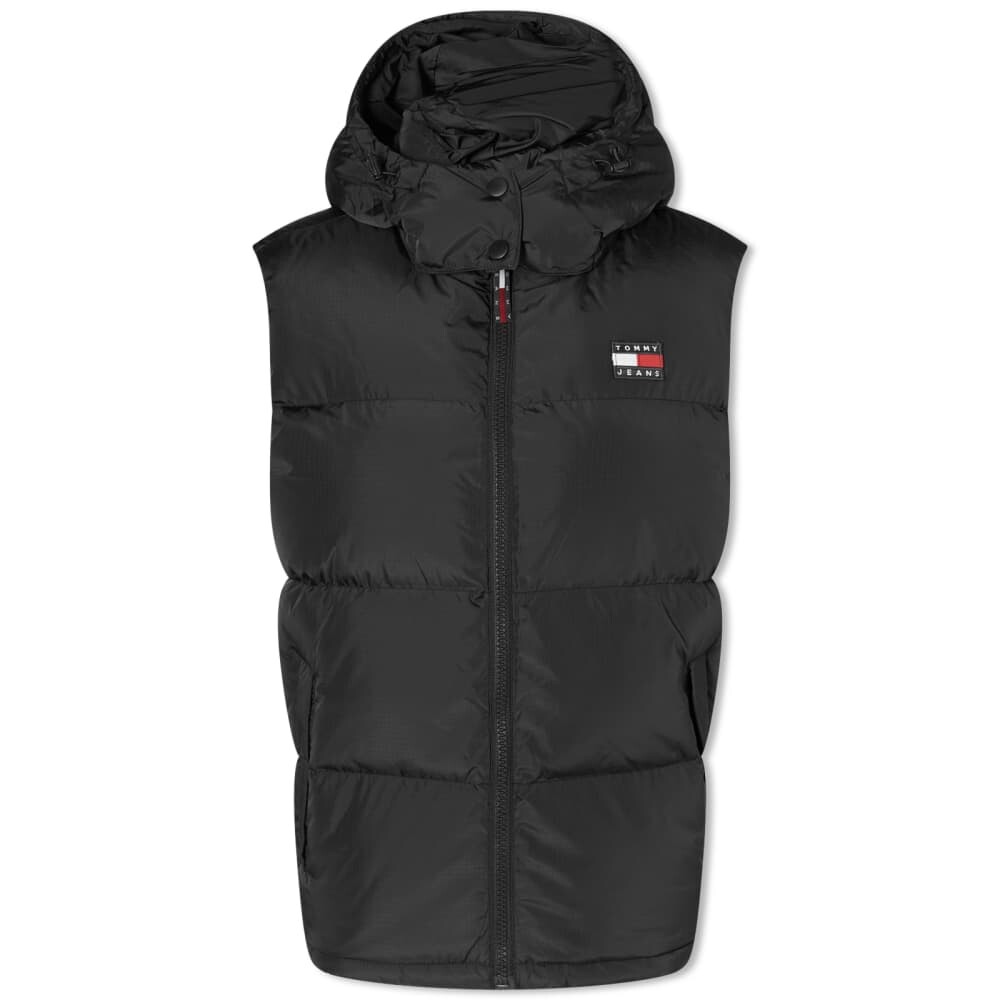 

Пуховый жилет Tommy Jeans Alaska, черный