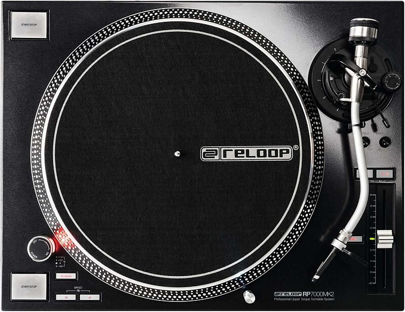

Проигрыватель Reloop RP-7000 MkII Professional Upper Torque Direct Drive DJ Turntable