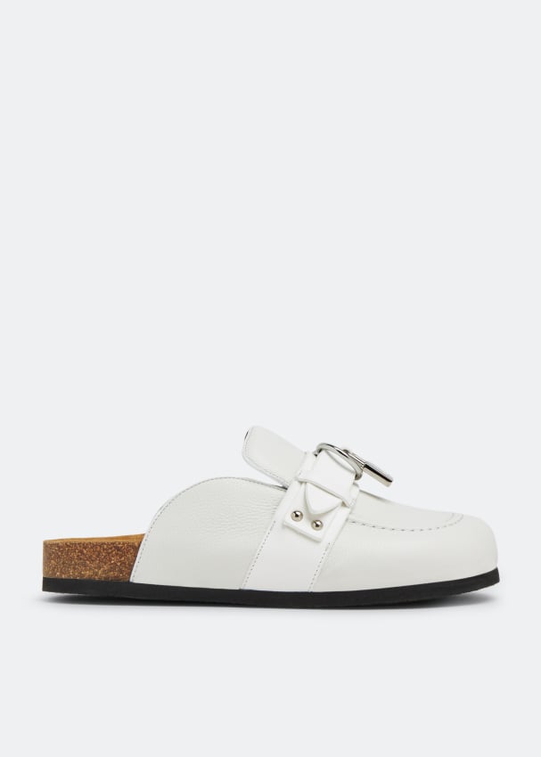 

Мюли Jw Anderson Lock Loafer, белый