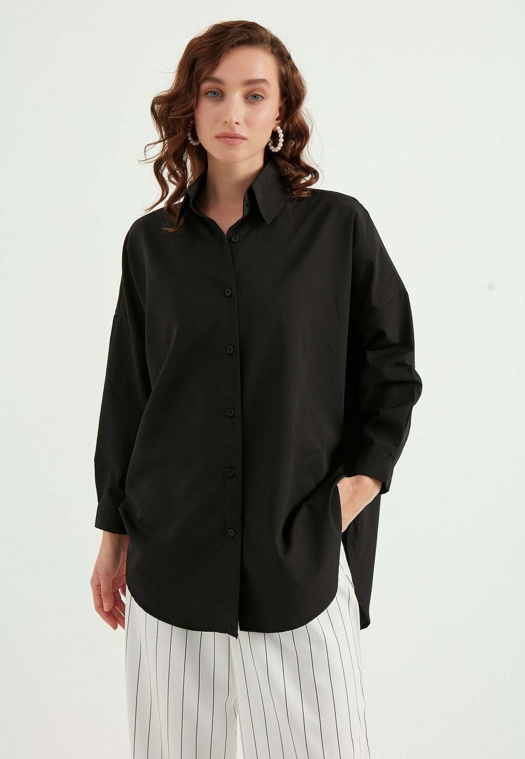 

Блузка-рубашка LONG SLEEVE Herita, цвет black