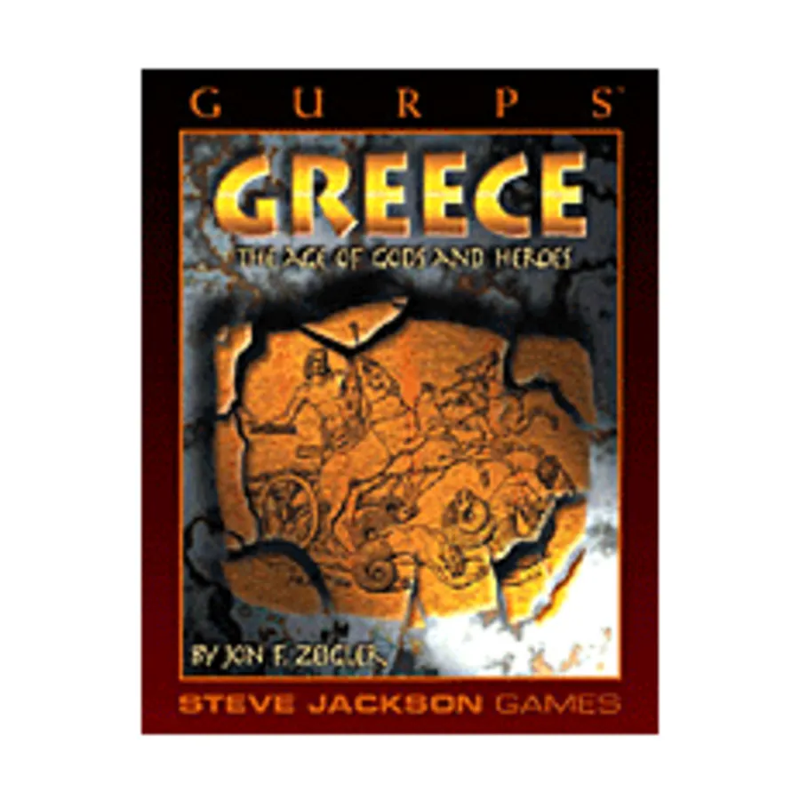 

Greece, GURPS (1st-3rd Edition) - History & Culture, мягкая обложка