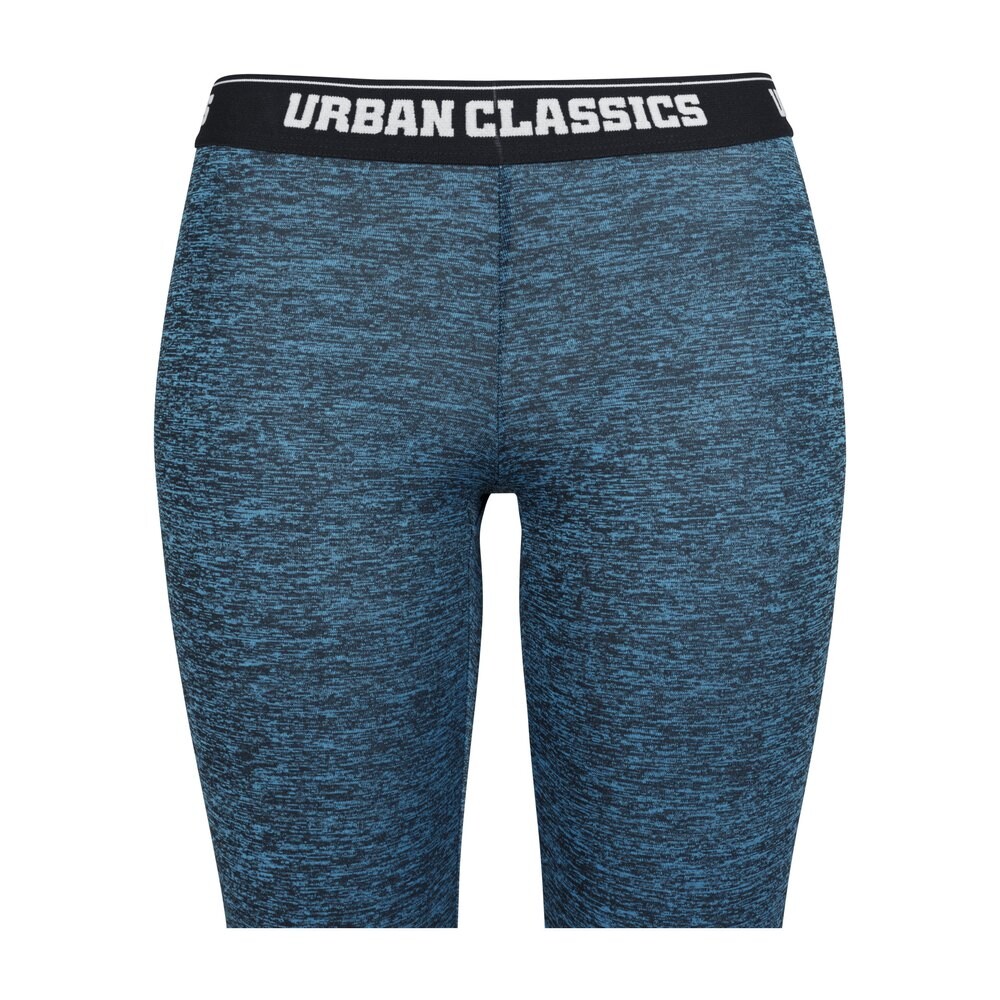 

Леггинсы Urban Classics Active Melange Logo, фиолетовый