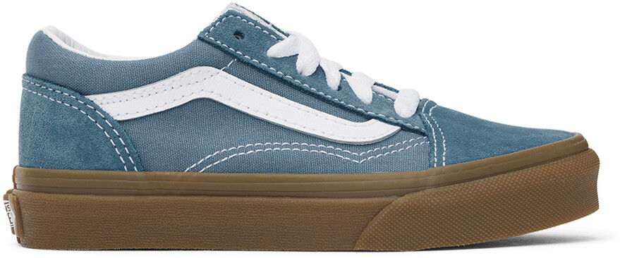 

Детские синие кроссовки Old Skool Gum Little Kids Vans