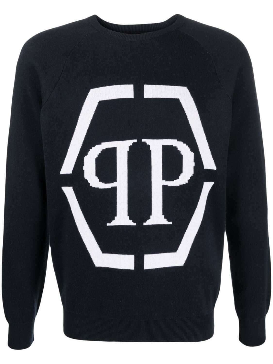 

Philipp Plein свитер с логотипом, синий