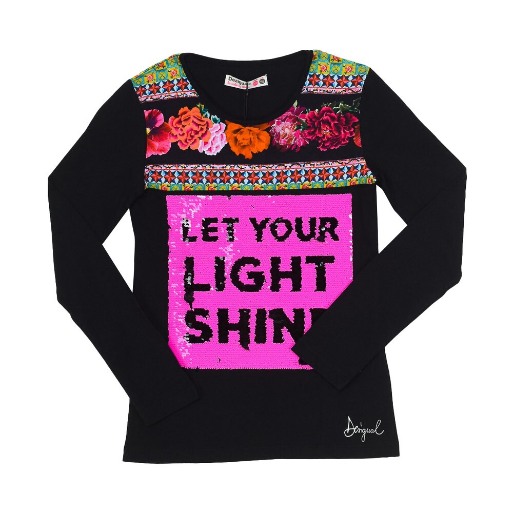 

Футболка с длинным рукавом Desigual Llafranc, разноцветный
