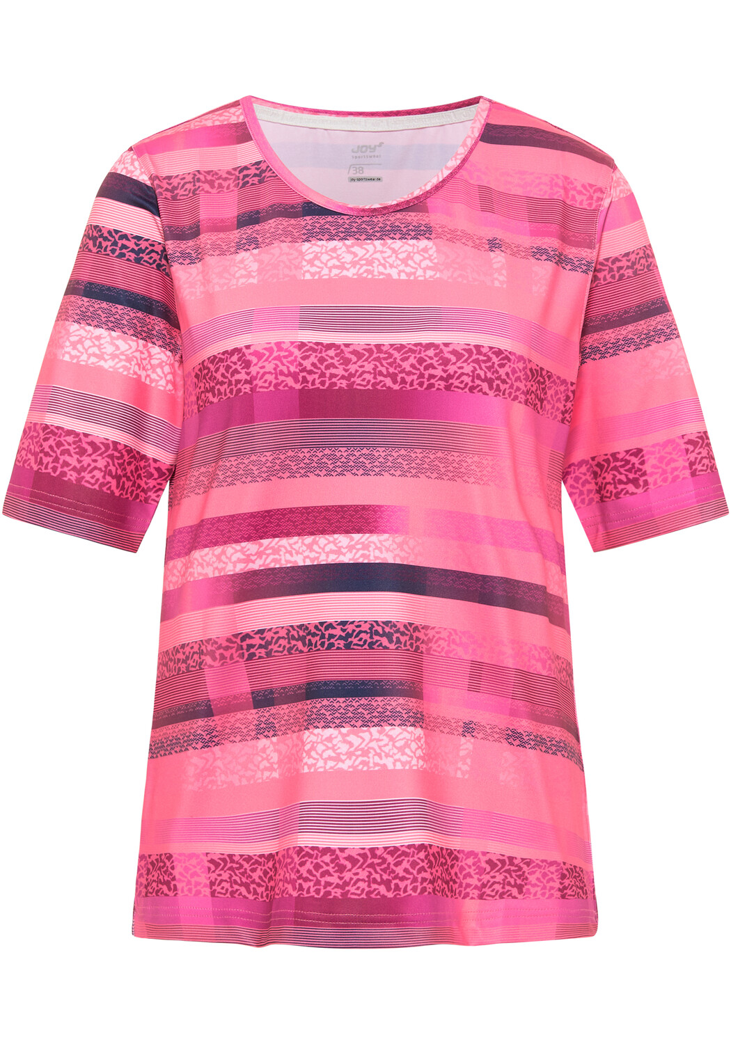 

Спортивная футболка Joy Sportswear ALYSSA, цвет camelia pink stripes