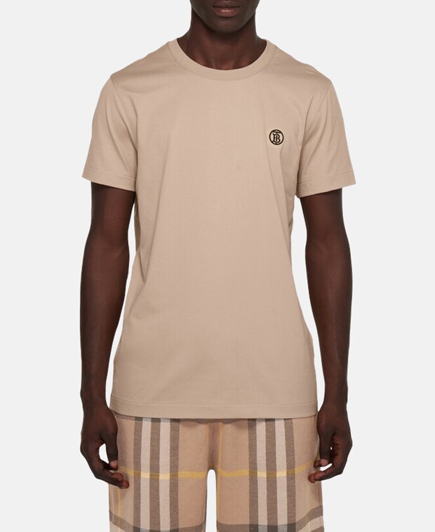 

Футболка Burberry, бежевый