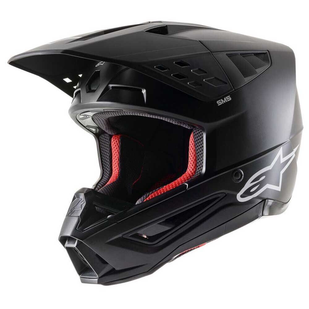 

Шлем для мотокросса Alpinestars S-M5 Solid, черный