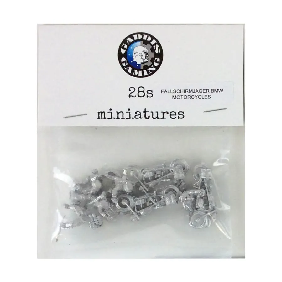 

Мотоциклы BMW Fallschirmjager, WWII Miniatures - Germany - Paratroopers - Infantry (28mm)