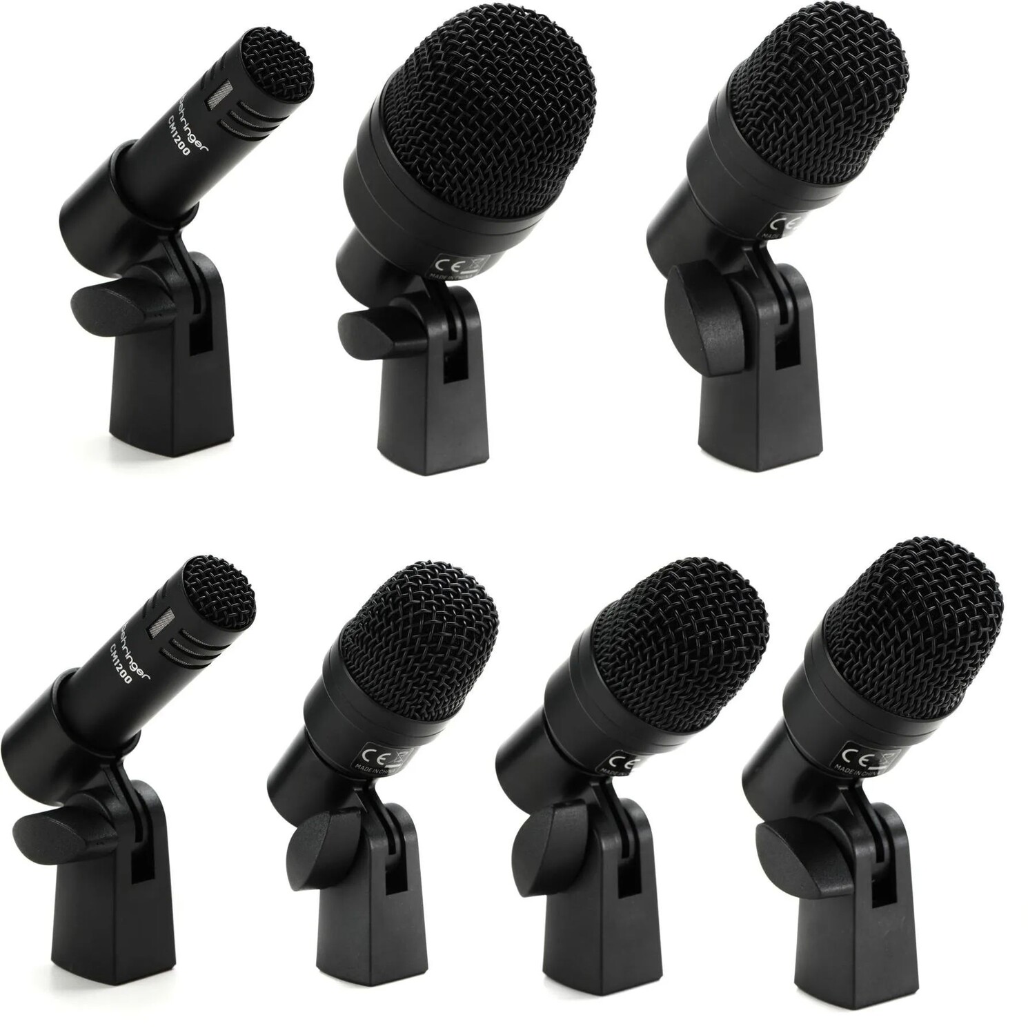 

Behringer BC1200 Профессиональный набор барабанных микрофонов из 7 предметов