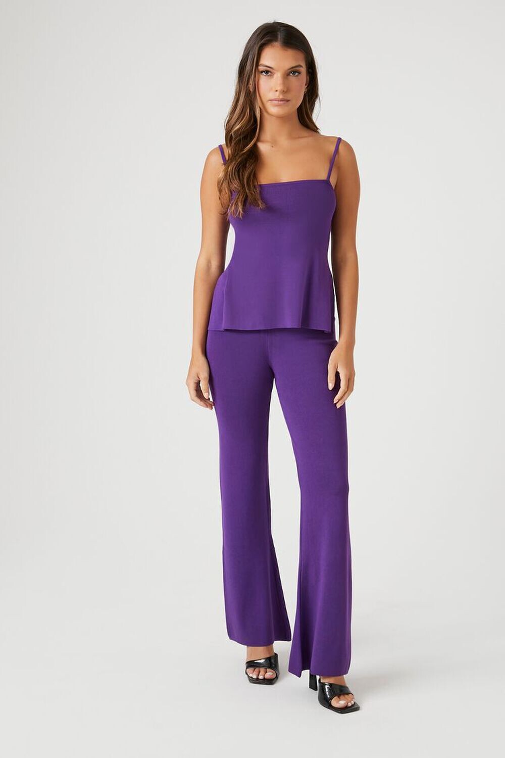 

Комплект из вязанного свитера, майки и брюк Forever 21