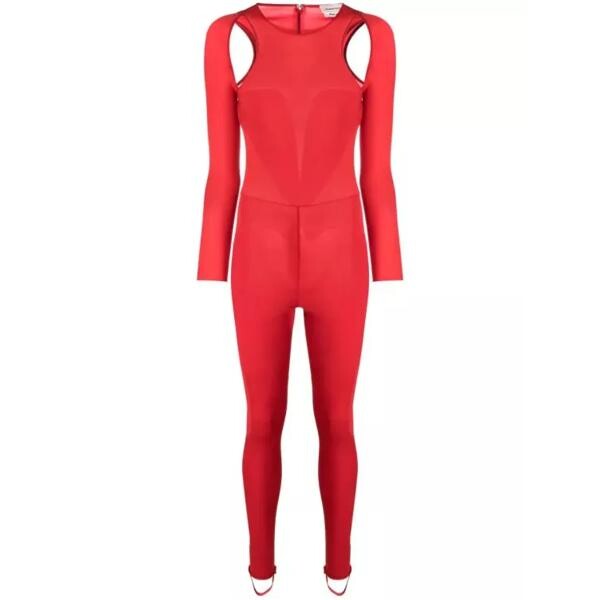 

Комбинезон jumpsuit Alexander Mcqueen, красный