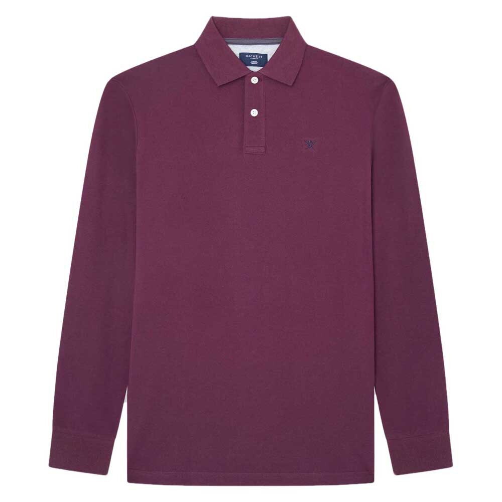 

Поло Hackett Logo Slim Fit, фиолетовый