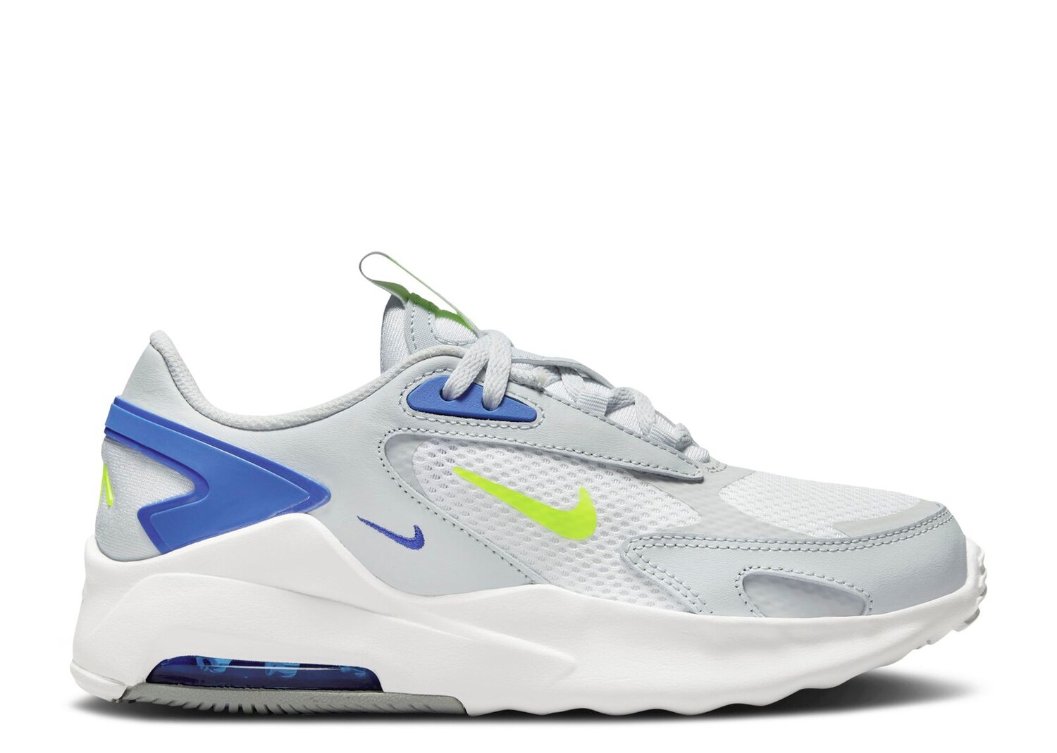 

Кроссовки Nike Air Max Bolt Gs 'Pure Platinum Royal Volt', серый