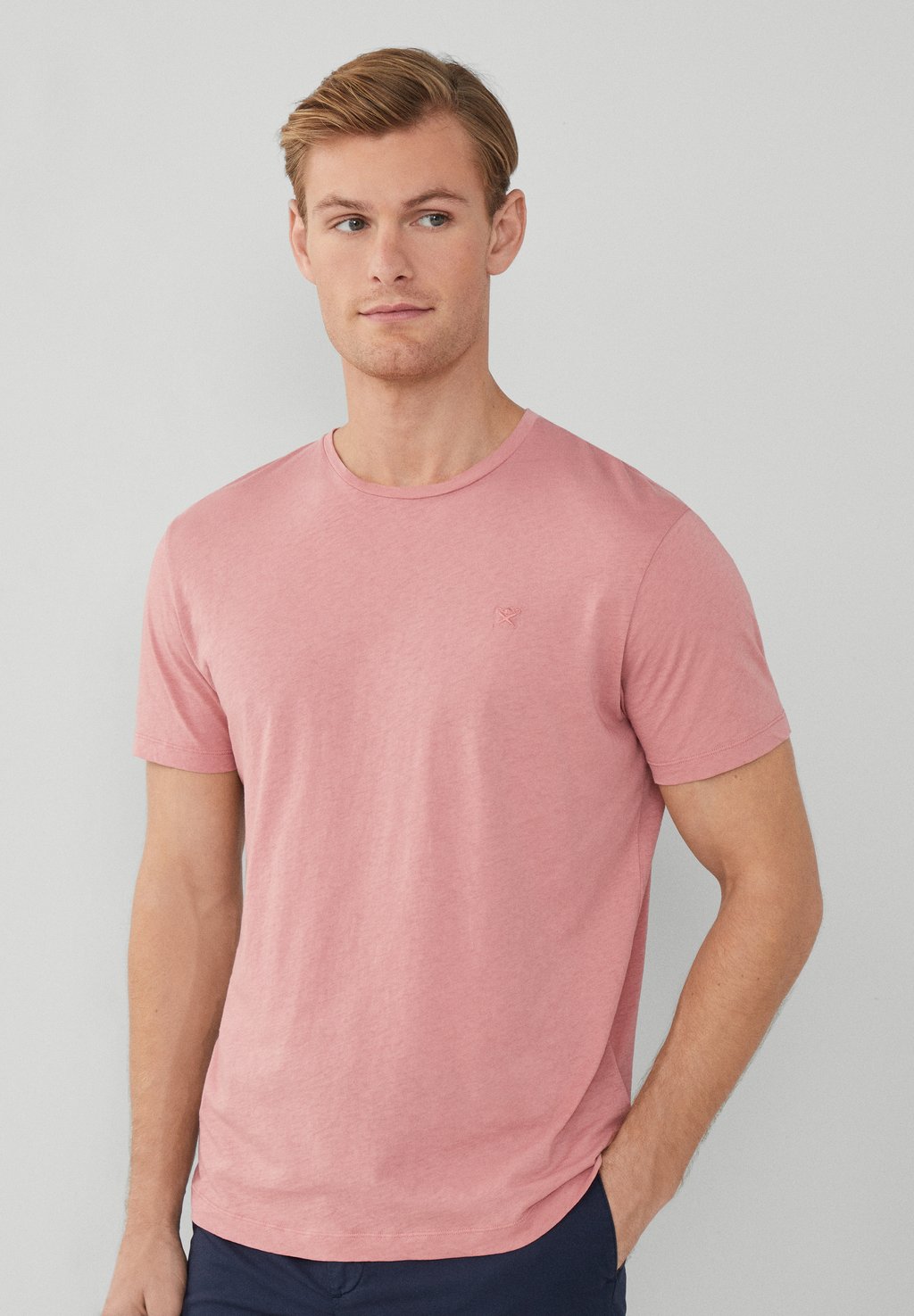 Базовая футболка DYE Hackett London, розовый