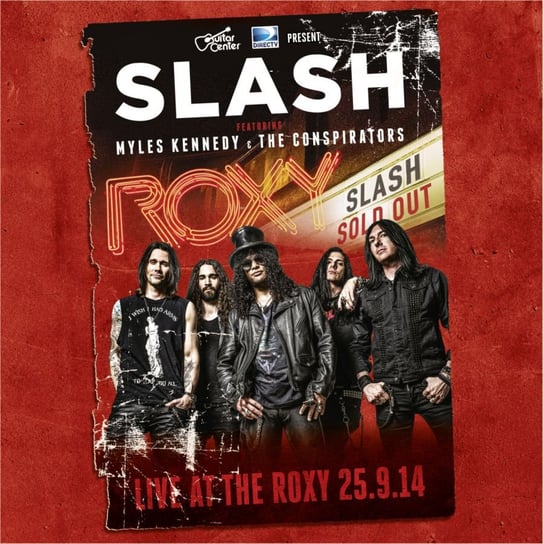 Виниловая пластинка Slash - Live At The Roxy (100% Virgin Vinyl Limited Edition Numbered 180 gr)