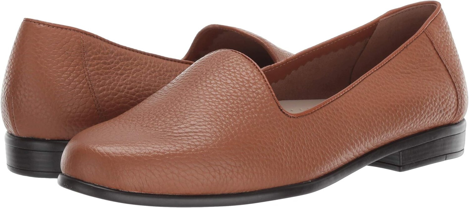 Лоферы Liz Tumbled Trotters, цвет Tan Very Soft Tumbled Leather