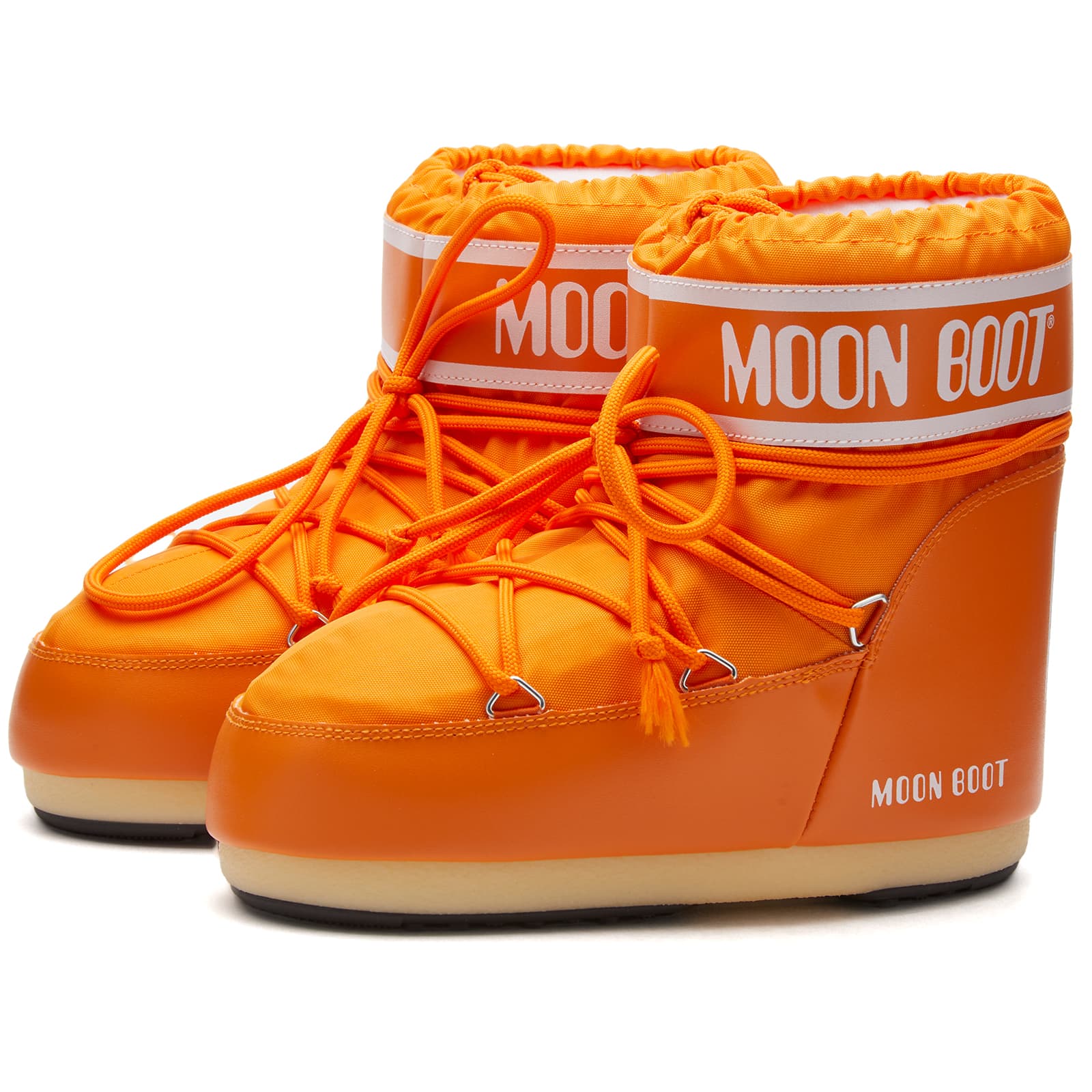 

Ботинки Moon Boot Icon Low Nylon, цвет Sunny Orange