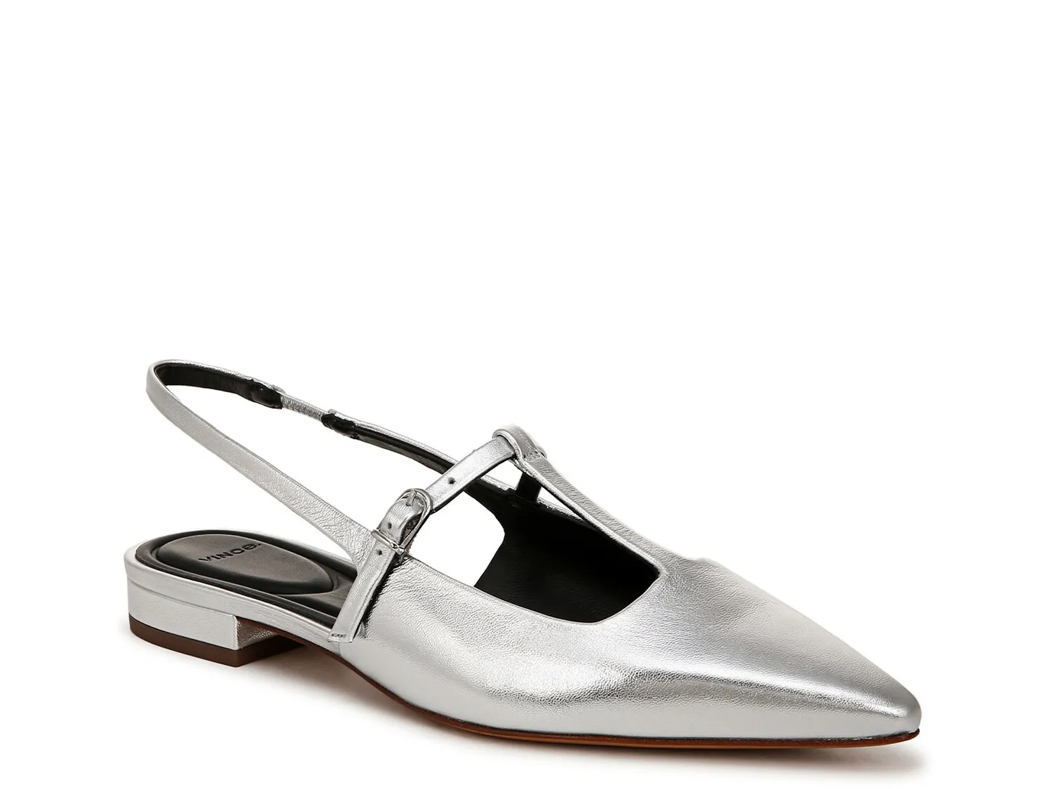 

Балетки Iliana Mule Vince, серебряный/металлик