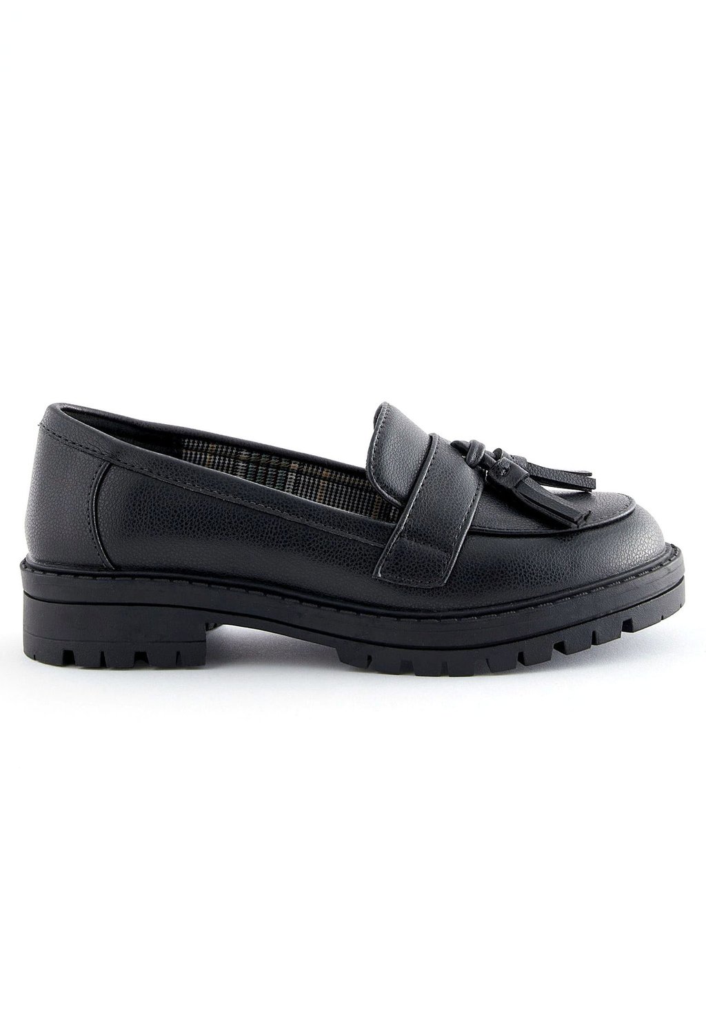 Слипоны School Chunky Tassel Loafers Next, цвет matt black слипоны forever comfort chunky loafers next черный