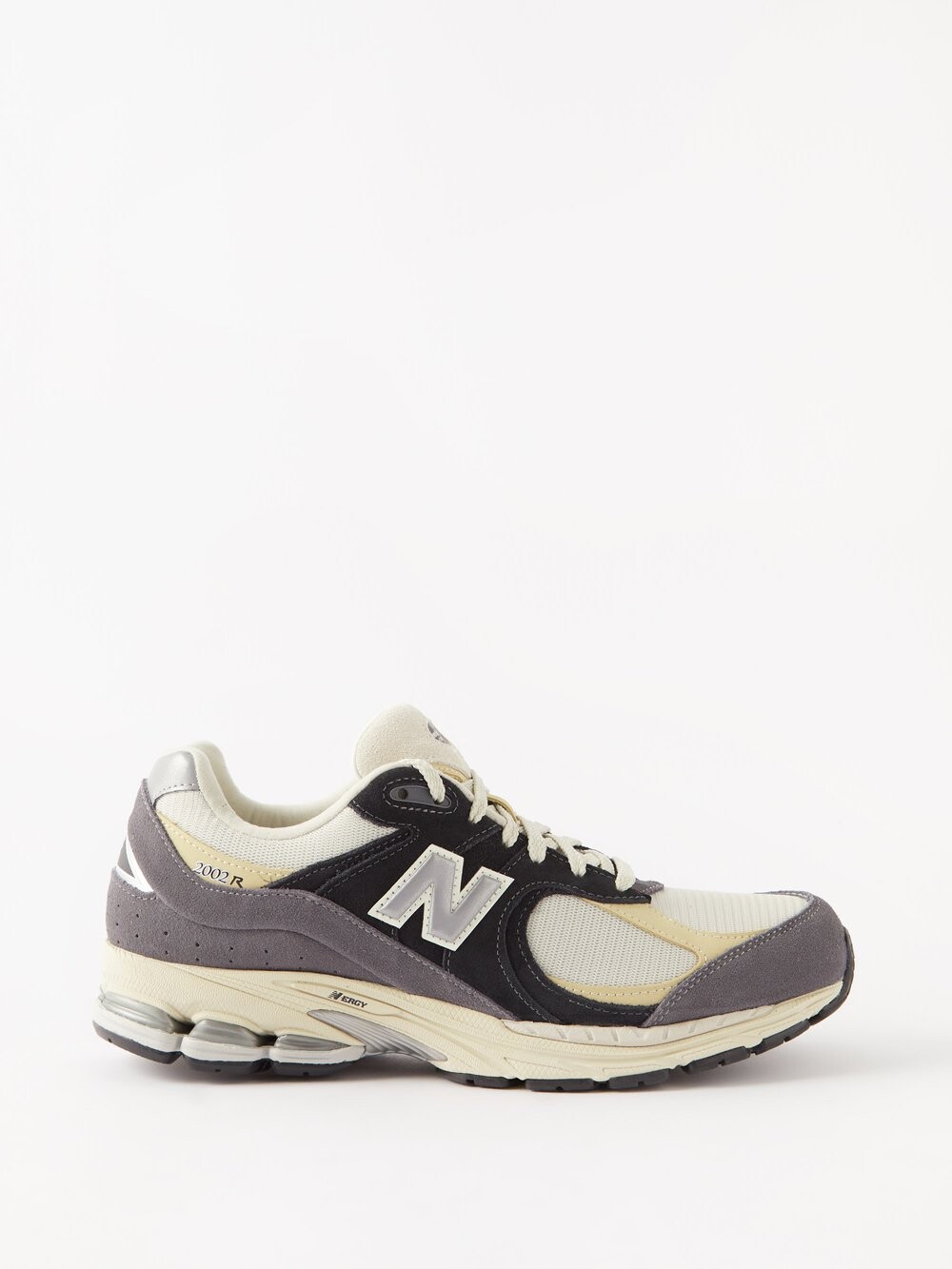 

Кроссовки m2002 из замши и сетки New Balance, серый