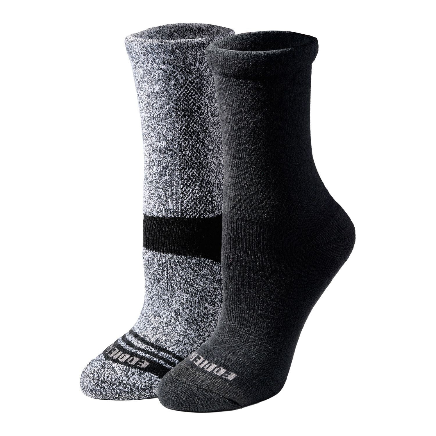 

Комплект из 2 женских носков Eddie Bauer Comfort Fit Crew Eddie Bauer, черный