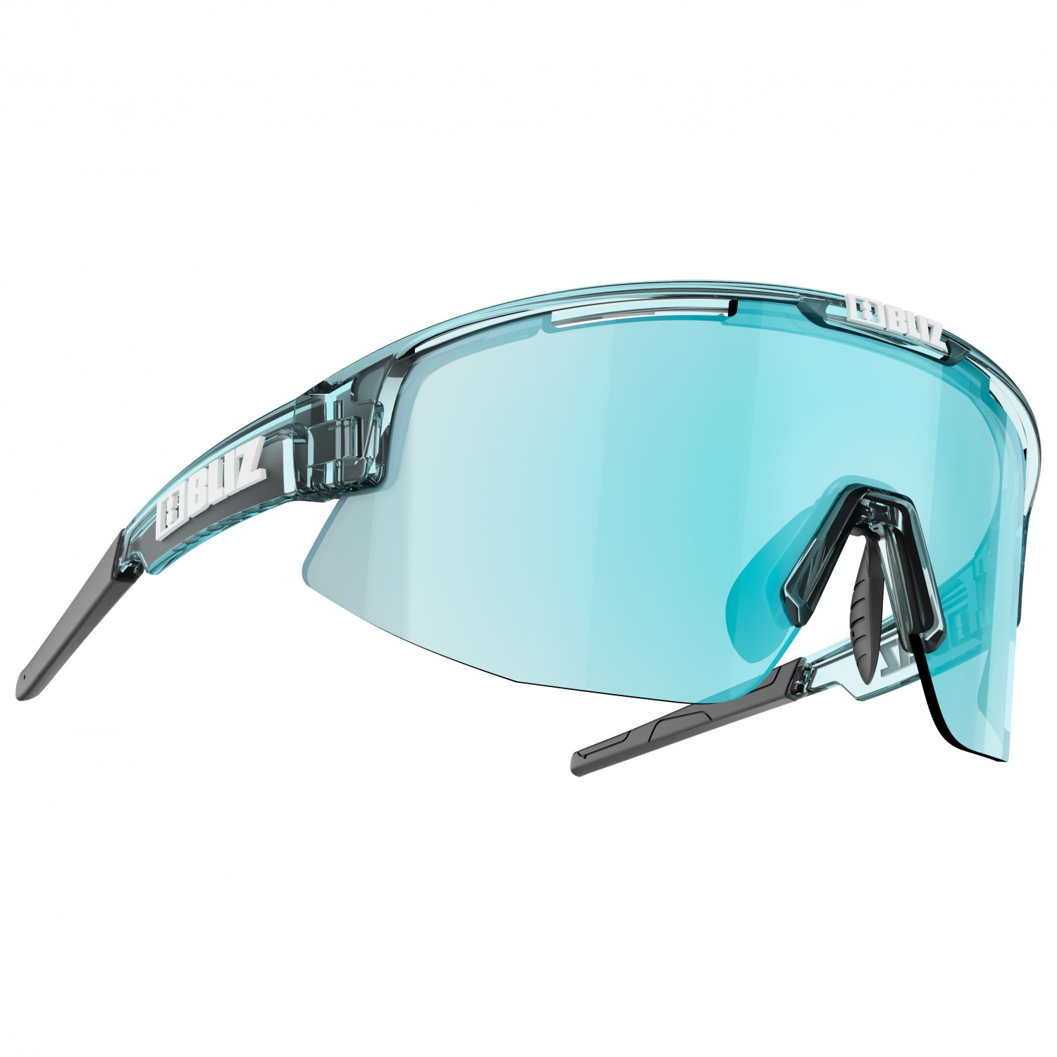 Велосипедные очки Bliz Matrix S3 VLT 14%, цвет Transparent Blue